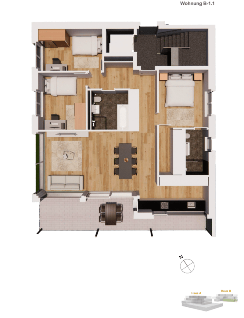 Progetto di costruzione unico con vista alpina a Brig - 9 unità residenziali esclusive! - 3 unità già vendute! (12)