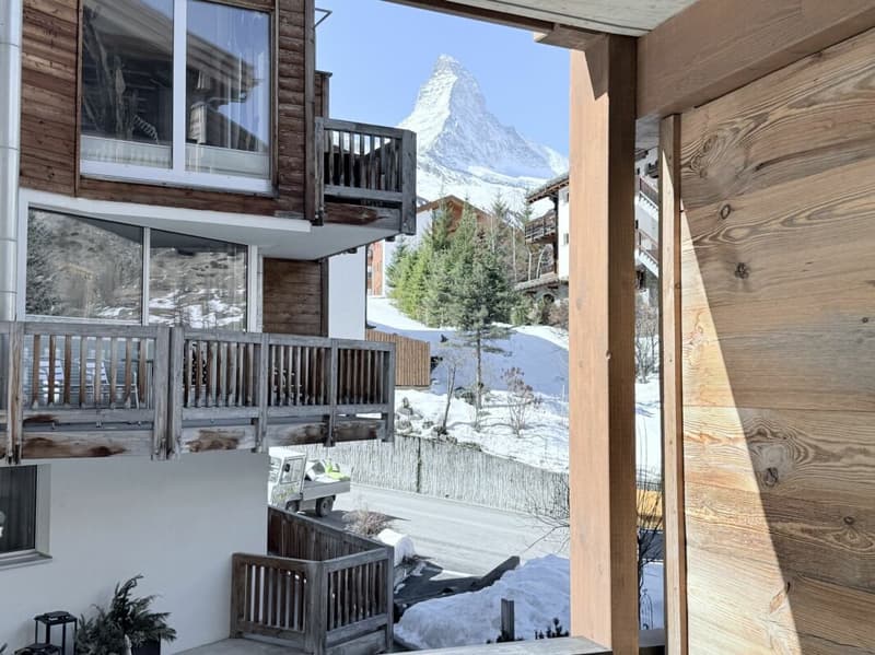 Appartement de rêve avec vue sur le Matterhorn - Votre paradis personnel pour le bien-être ! - Résidence principale - (14)