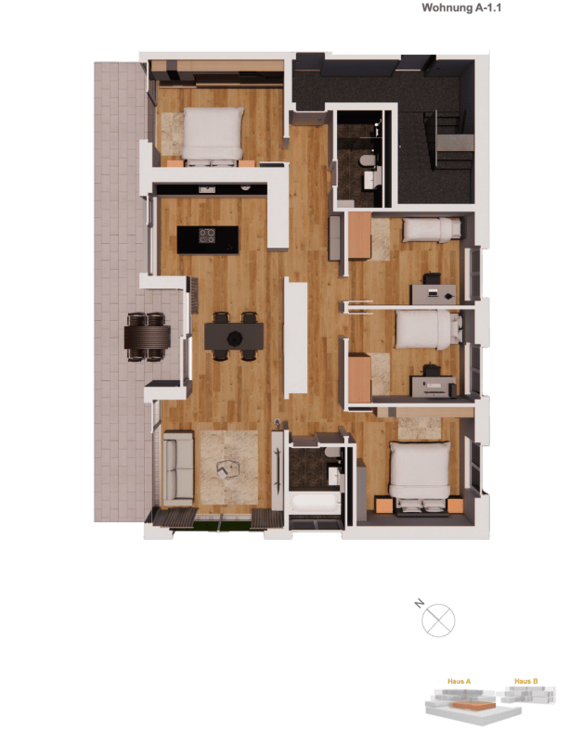Unique construction project with alpine views in Brig - 9 exclusive residential units! (14)