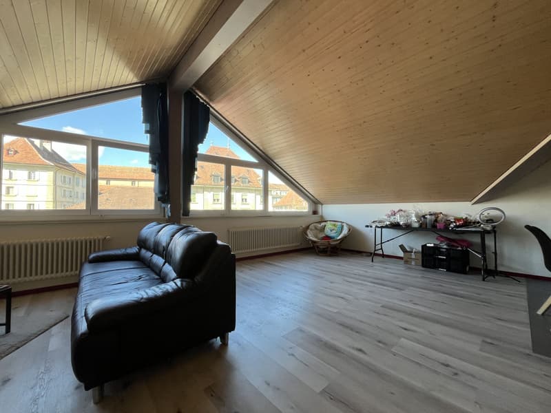 MAGNIFICENT ATTIC, WITH A VIEW OF THE ABBEY (2)