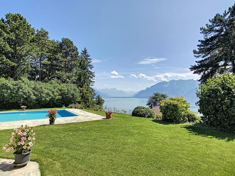 Spacieuse villa avec vue lac et montagnes (2)