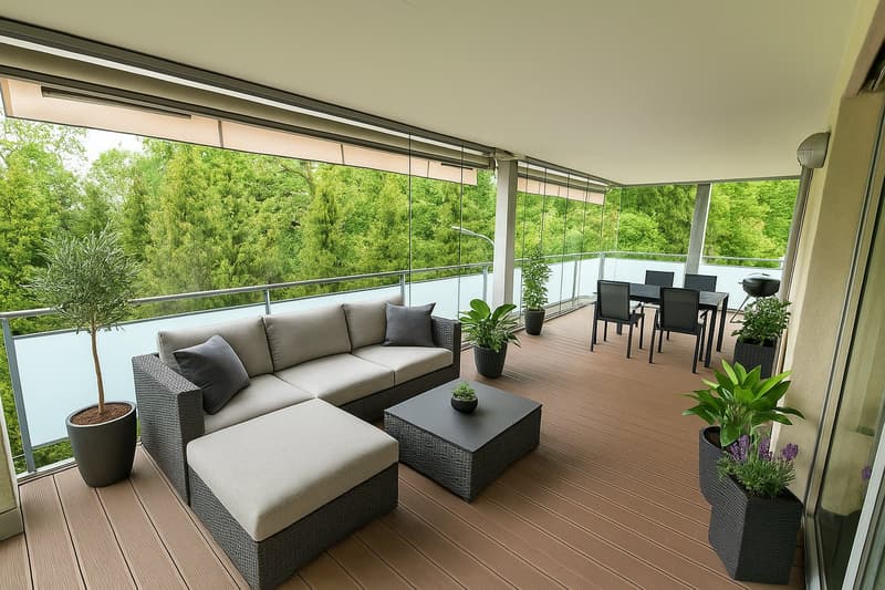 Visualisierung mit Lounge