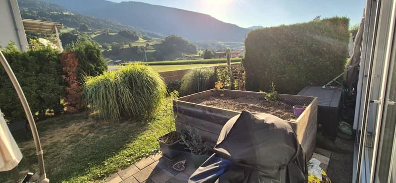 Appartamento giardino moderno con vasca idromassaggio e serra (2)