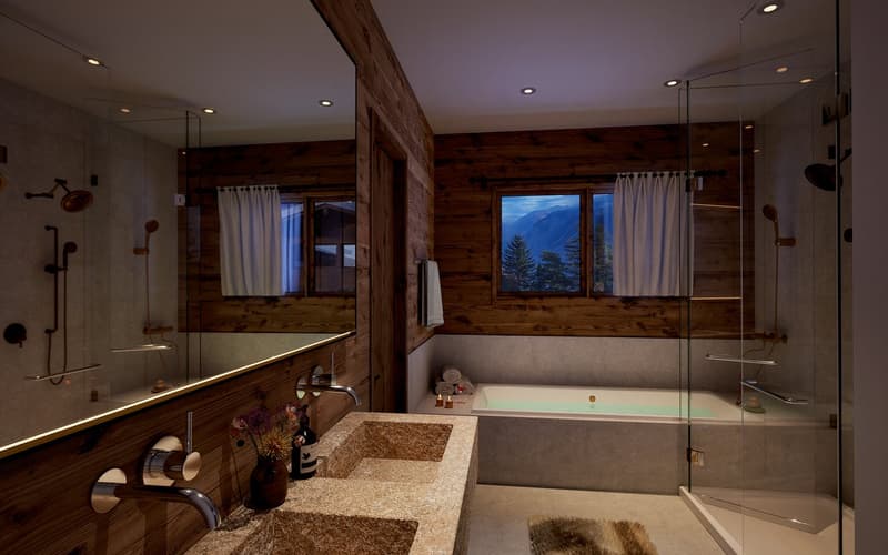 Charmanter 4,5-Zimmer-Chalet mit atemberaubendem Bergpanorama in Crans-Montana (4)
