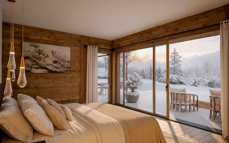 Charmanter 4,5-Zimmer-Chalet mit atemberaubendem Bergpanorama in Crans-Montana (1)