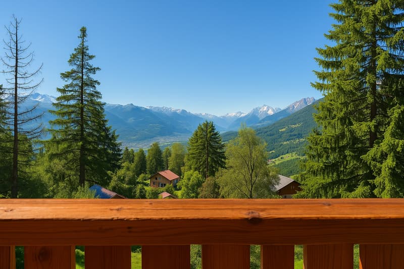 Charmantes 5,5-Zimmer-Alpenapartment in Rougemont (2)