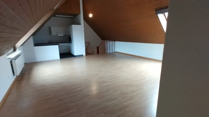 Charmant appartement 2 pièces en mansarde sur la Bahnhofstrasse à Olten (1)