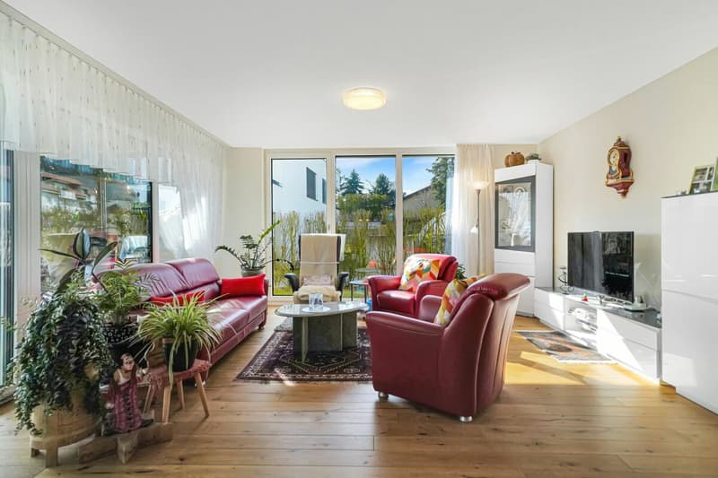 Modern, bright terrace apartment with large garden (3)