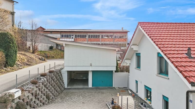 Bright 5.5 room single-family house with 4.5 room annex and a view into the green in St.Antoni (11)