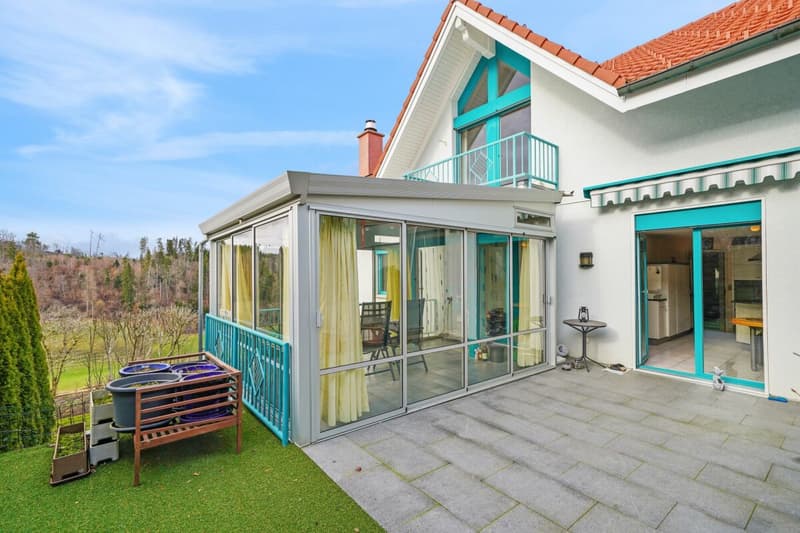 Bright 5.5 room single-family house with 4.5 room annex and a view into the green in St.Antoni (10)