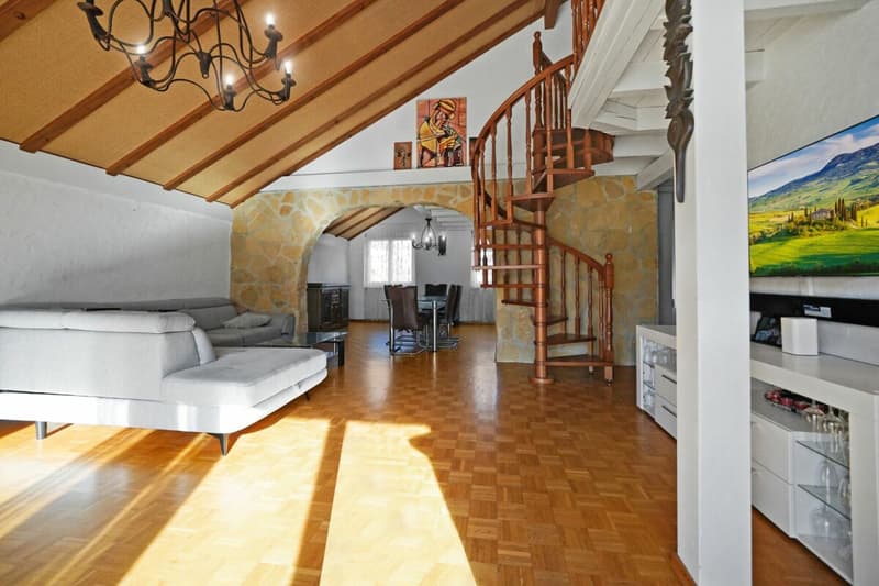 Duplex under the roof with private elevator - spacious, bright and full of potential (3)