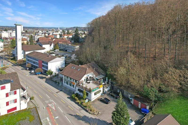 Attractive residential and commercial building with 5.3% return & development potential (2)