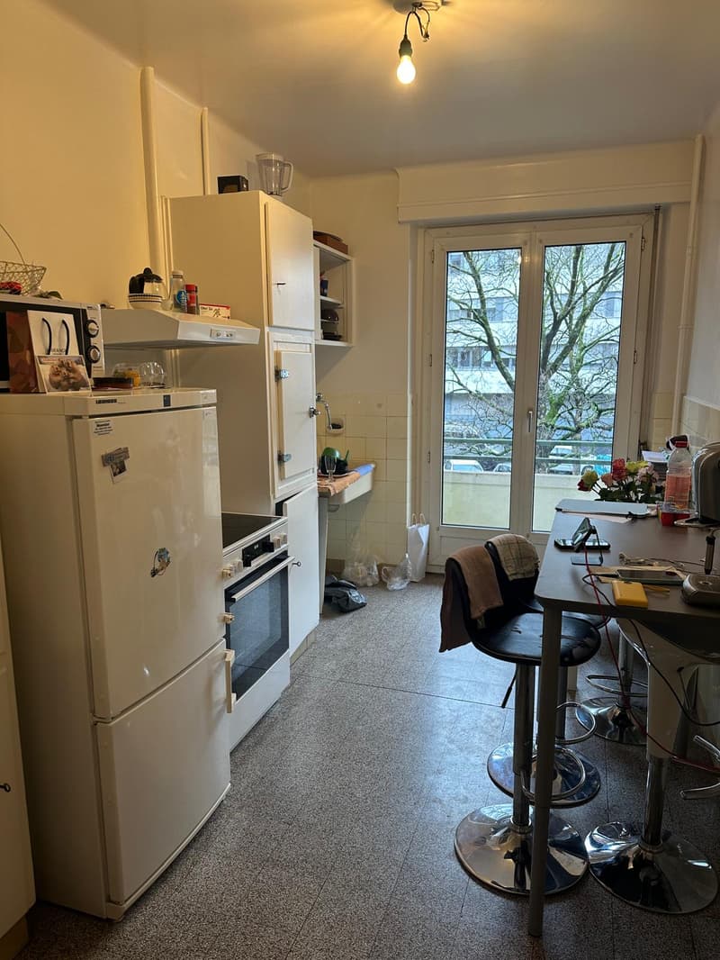 4 Pièces traversant avec balcon en plein centre Rive-Droite (5)