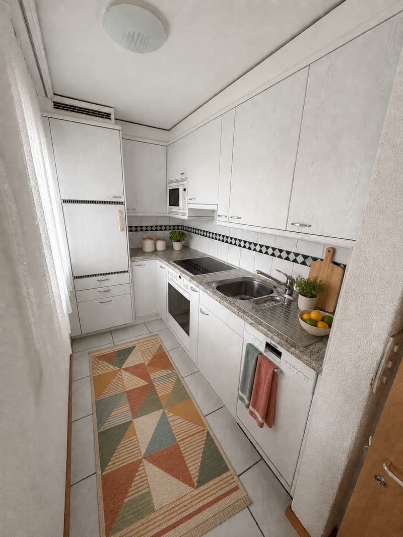 Grosszügige 1.5-Zimmer-Wohnung mit Balkon in Menziken (1)