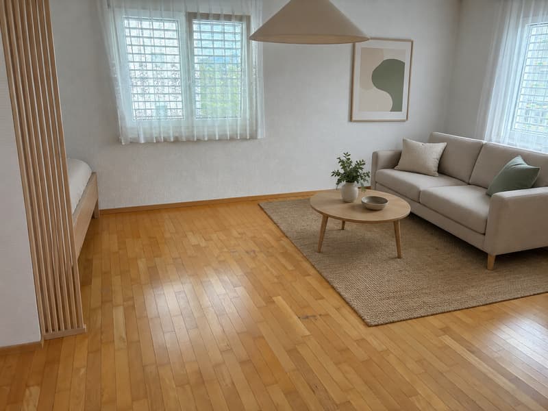 Grosszügige 1.5-Zimmer-Wohnung mit Balkon in Menziken (3)