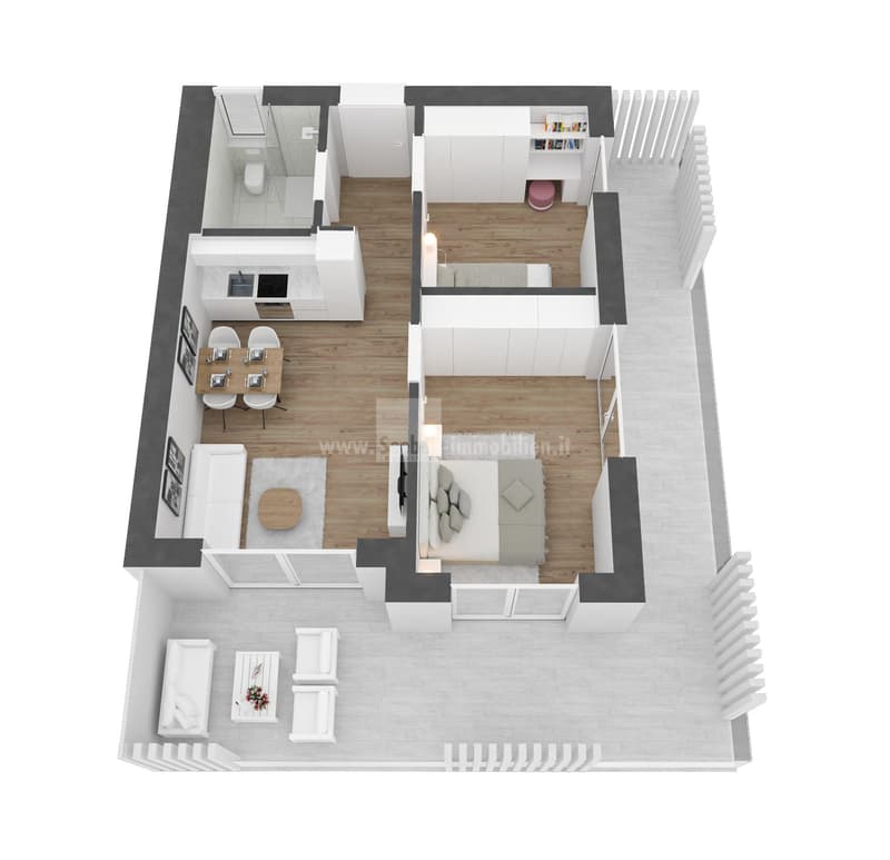 The White Residence: Ihr exklusives Zuhause mit großzügigen Fenstern, modernem Komfort und großer Terrasse. Entdecken Sie Ihre 4-Zimmer-Wohnung im 1. Obergeschoss – ein Lebensraum voller Freiheit. (2)