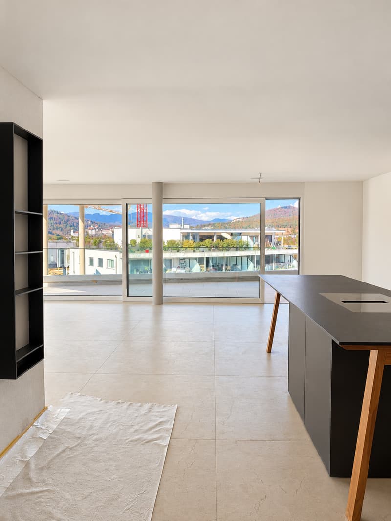 Exklusive 4.5-Zimmer-Terrassenwohnung mit Weitsicht und ultraluxuriösem Ausbau (4)