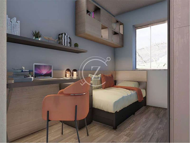 New four-room apartment with garden and lake view (3)