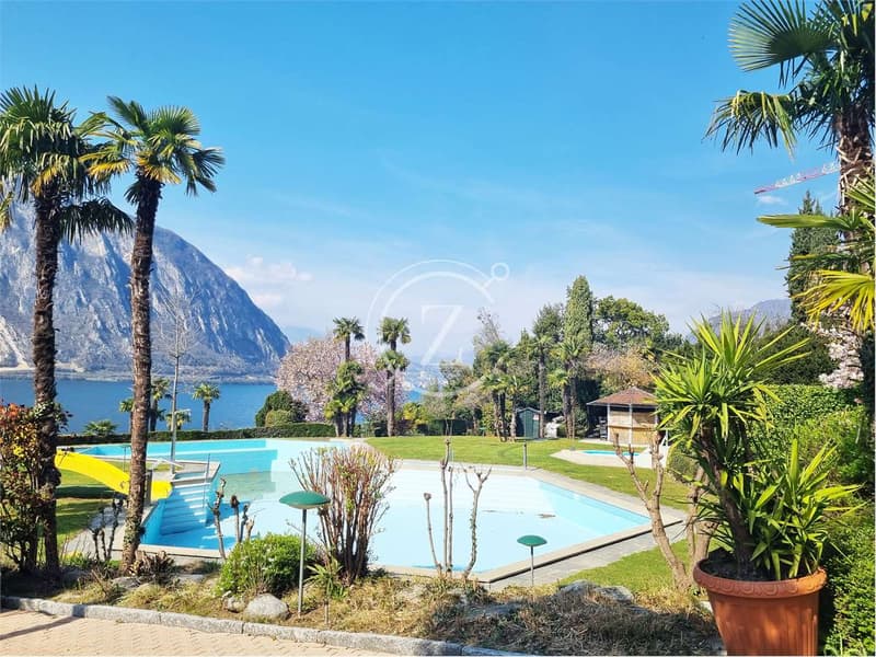 Appartement de vacances 2.5 pièces directement sur le lac à Bissone (3)