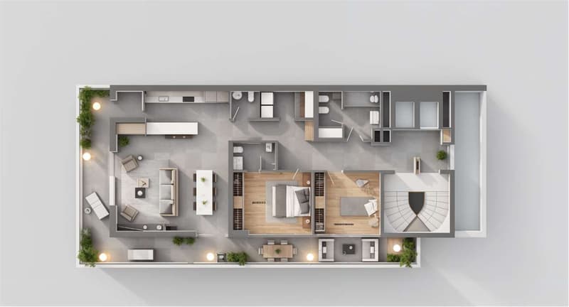 Exclusive Customizable Attic in Viganello (13)