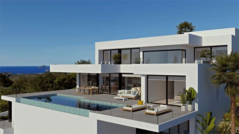 Magnifica villa moderna affacciata sul mare (1)