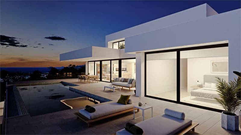 Magnifica villa moderna affacciata sul mare (4)