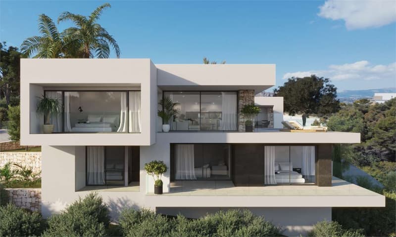 Villa di lusso Cumbre Del Sol vista mare (4)