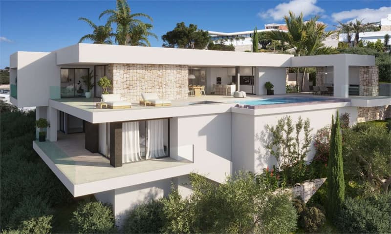Villa di lusso Cumbre Del Sol vista mare (1)