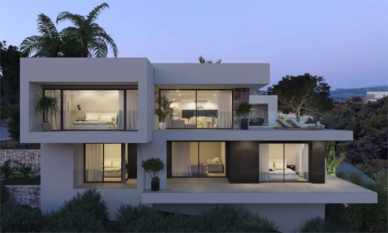 Villa di lusso Cumbre Del Sol vista mare (6)