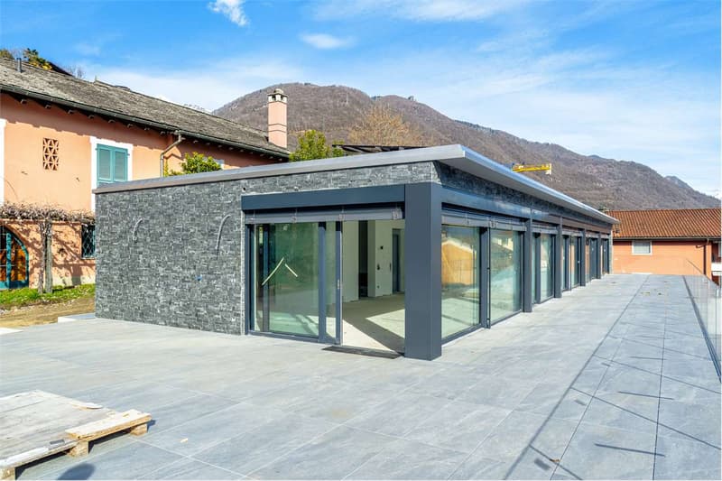 Attico di lusso 5.5 NUOVO Minusio vista lago (8)