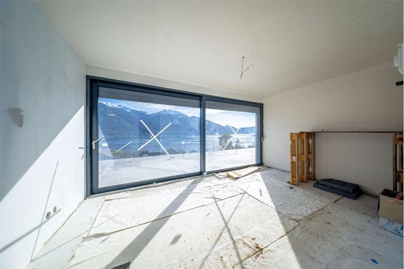 Attico di lusso 5.5 NUOVO Minusio vista lago (10)
