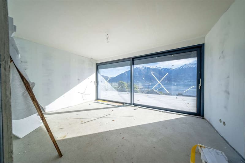 Attico di lusso 5.5 NUOVO Minusio vista lago (11)