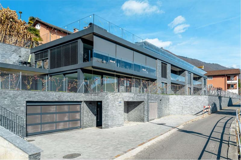 Attico di lusso 5.5 NUOVO Minusio vista lago (2)