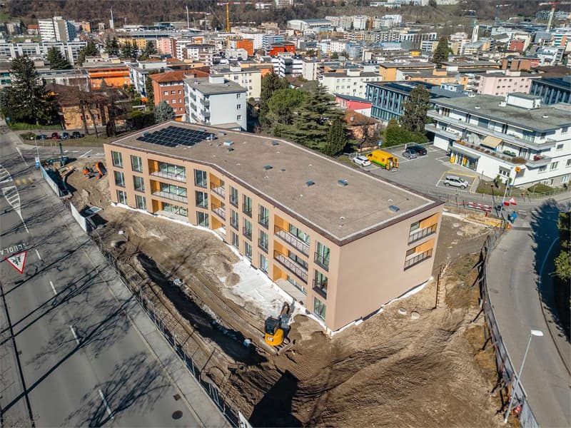 Splendide penthouse 4.5 neuf à Pregassona 2e étage (2)