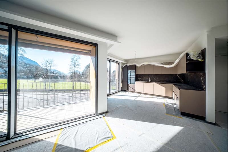 Splendide penthouse 4.5 neuf à Pregassona 2e étage (6)