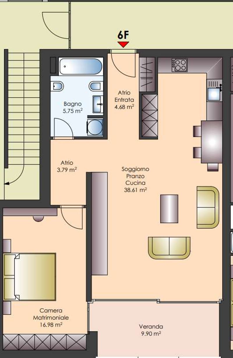 Appartement moderne au centre-ville à vendre - Opportunité stratégique (6)