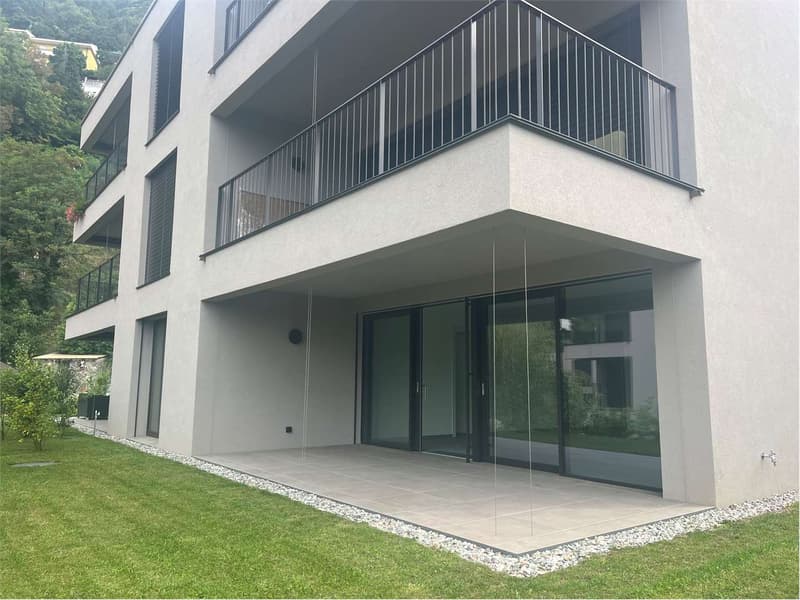 Gordola- bellissimo  appartamento 4.5 con grande giardino (2)