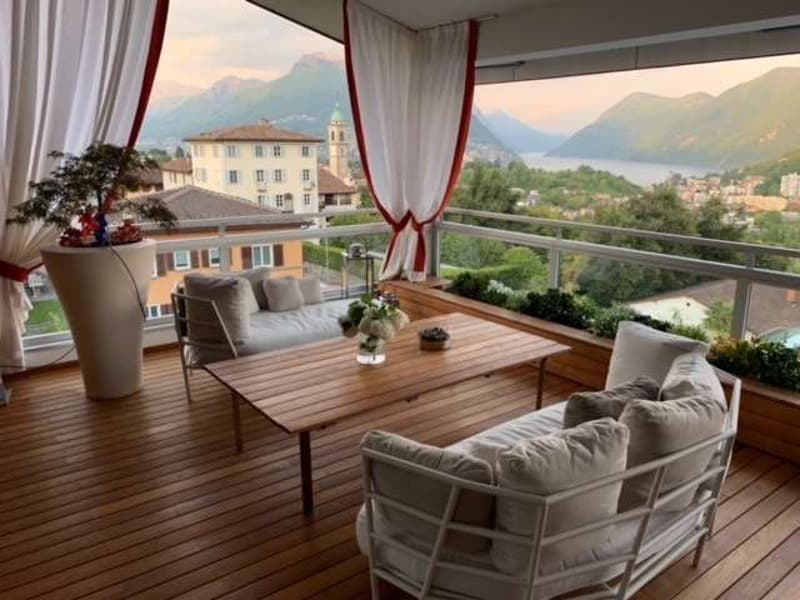 Montagnola - Exklusives Dachgeschoss-Duplex mit Seeblick, 50 m von der TASIS (6)