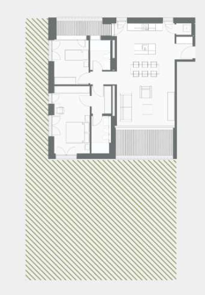 Appartamento 3.5 locali a Bellinzona con ampio giardino (11)