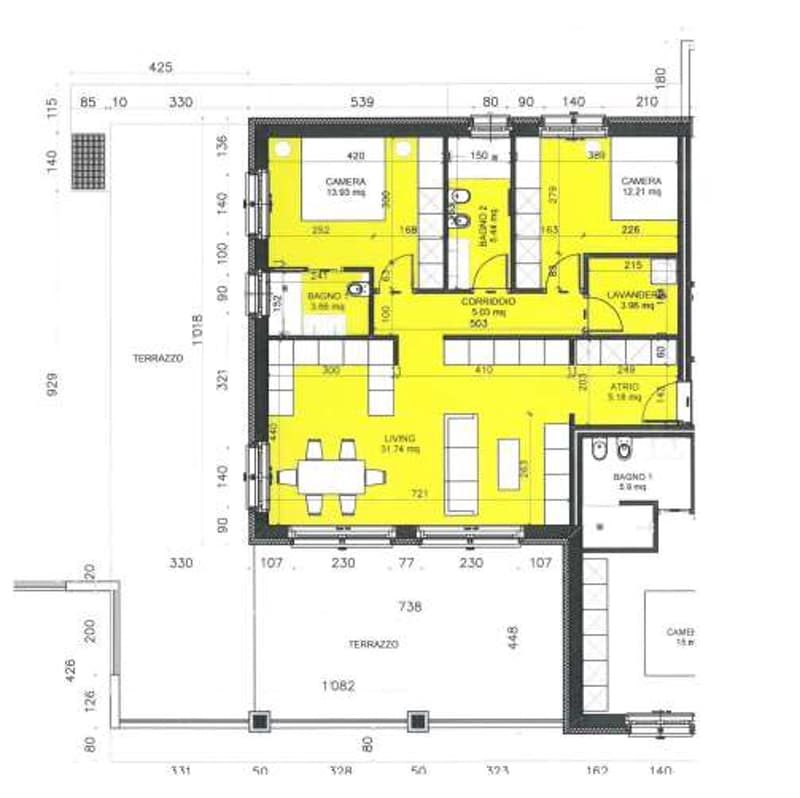 3 rooms with private garden - Residenza Bellavista (9)