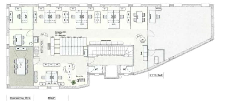 Commercial/office space with 4 rooms for rent - Mezzovico (6)