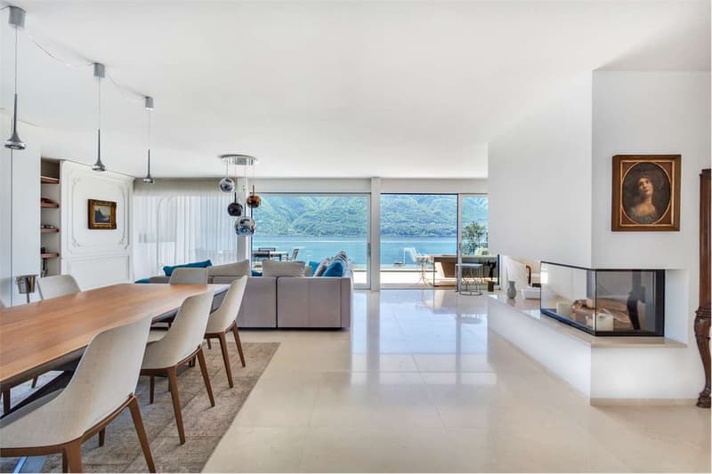 Meraviglioso appartamento attico di 6.5 locali con vista lago a Minusi (3)