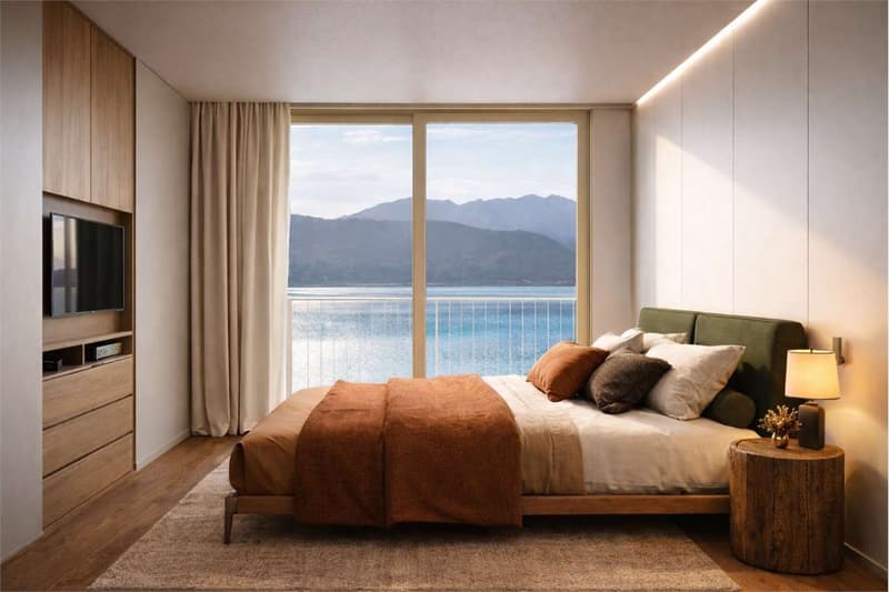 Merveilleux duplex avec vue sur le lac à Melide (10)