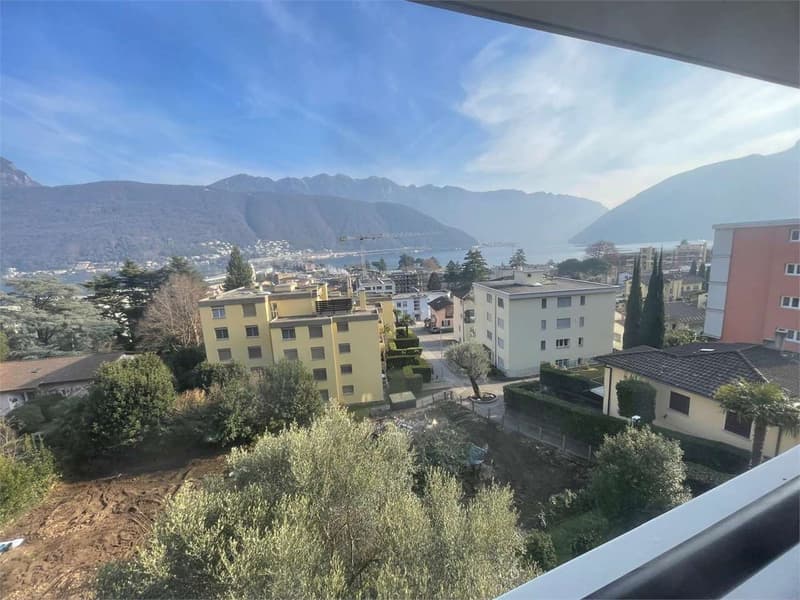 Duplex à louer à Melide avec vue sur le lac et grand balcon (3)