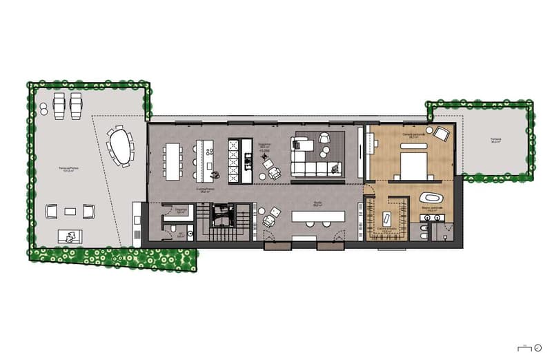 Terrain constructible avec villa existante à rénover (11)