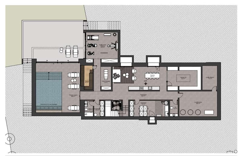 Terrain constructible avec villa existante à rénover (13)