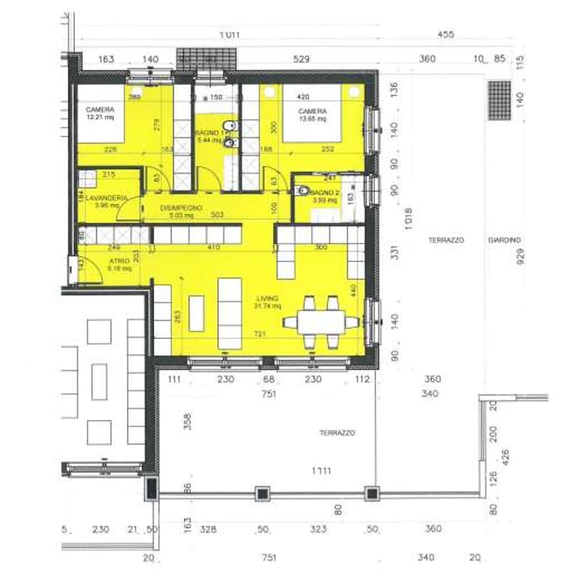 3 rooms with garden and private terrace - Residenza Bellavista (10)