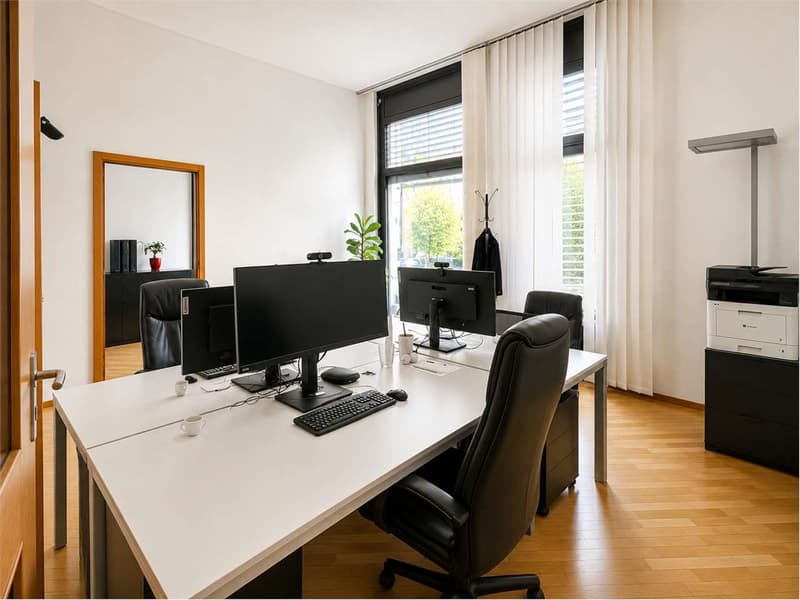 Uffici comunicanti all'interno di un Business Center a Lugano centro - (1)