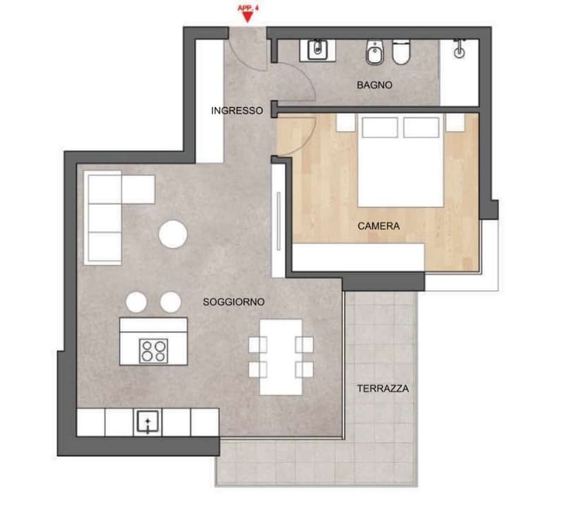 New 2.5-Room Apartment in Lugano (5)