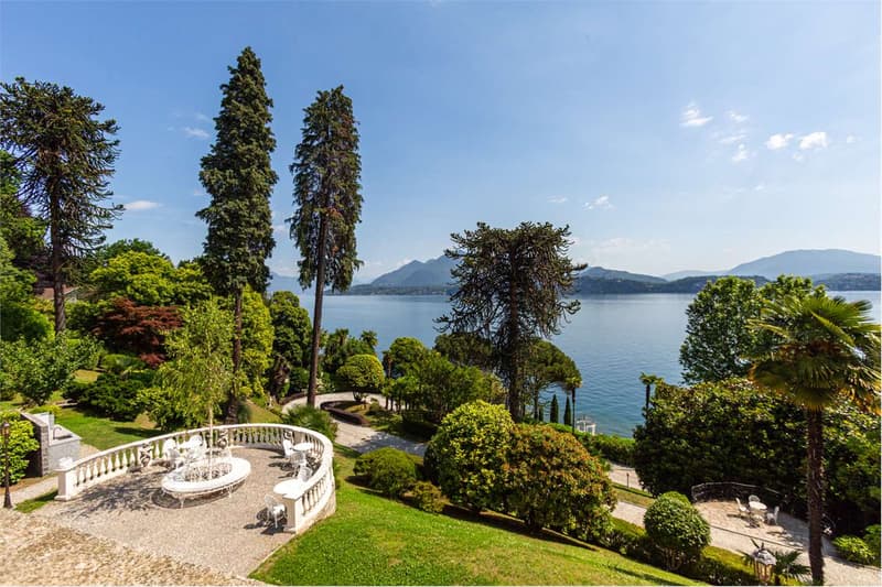Villa Imperiale am Lago Maggiore mit historischem Park und privater Strand (4)